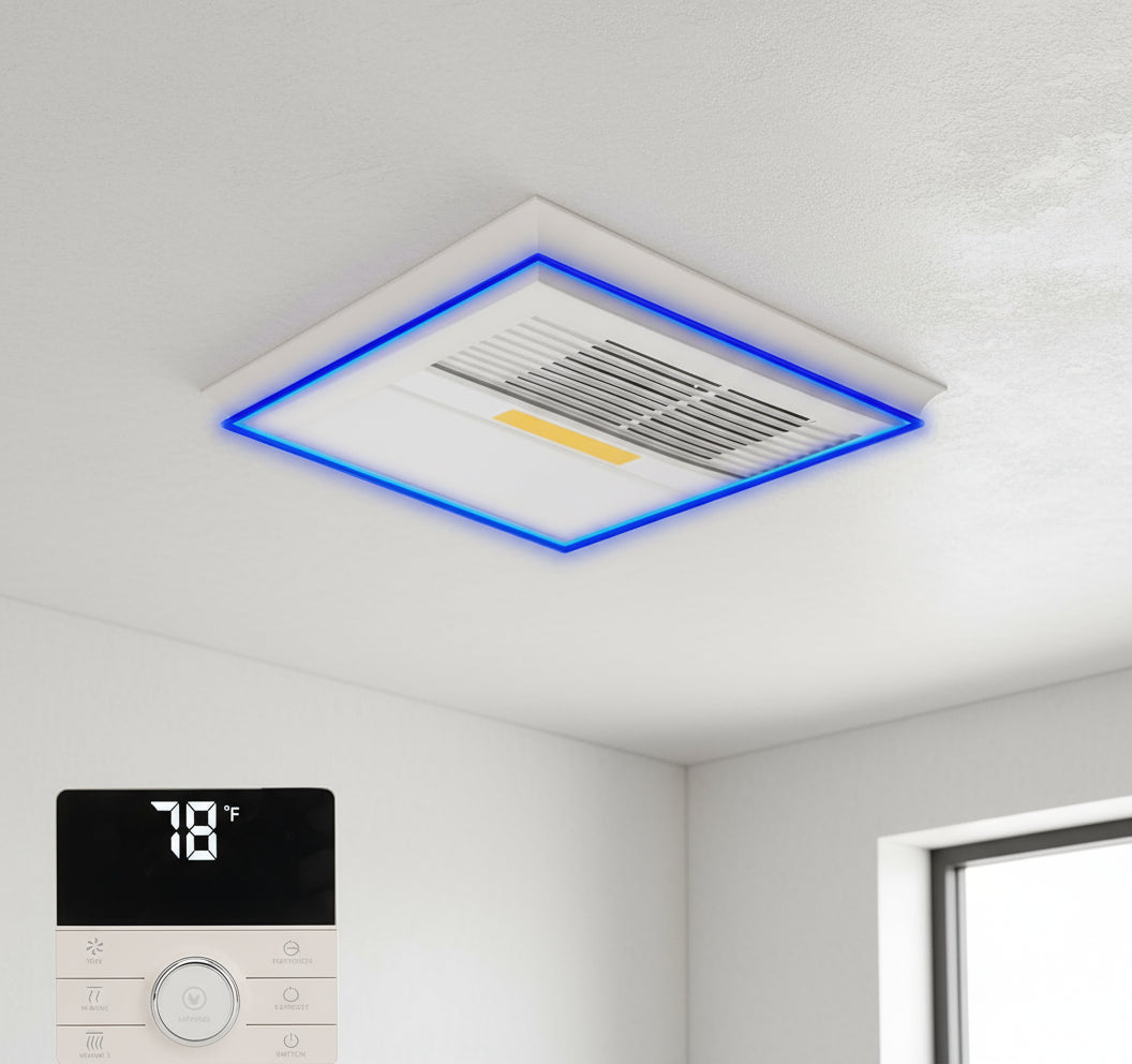 Bathroom Exhaust Fan with Bluetooth Speaker