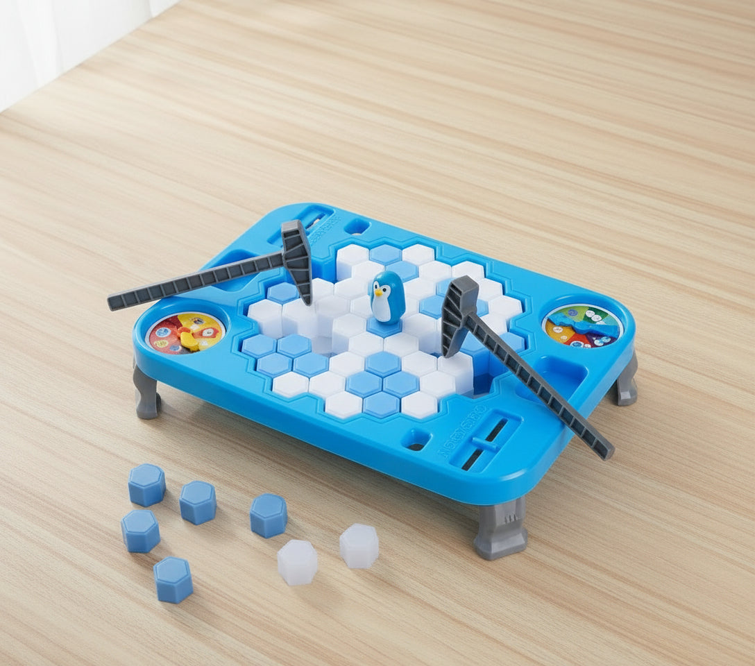 DR.DUDU Ice Breaker Game Save Penguin On Ice Block Family Funny Game