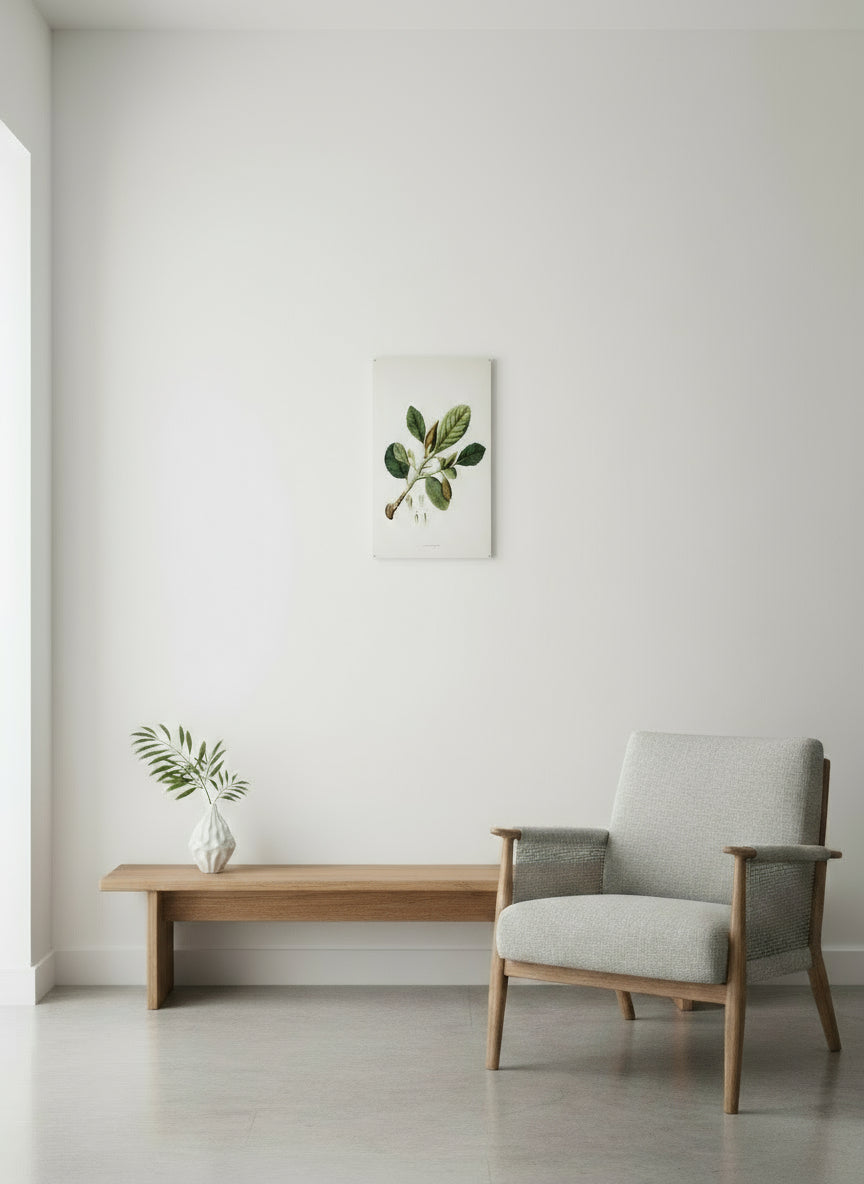 vintage London plants farmhouse canvas wall art