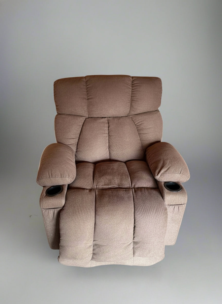 BROWN RECLINER