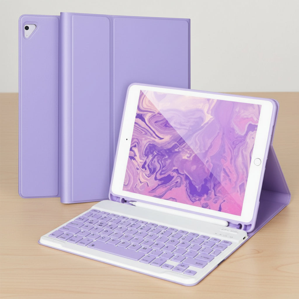 APHBZGE for iPad 6/5th Generation Case with Keyboard
