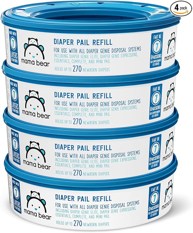 Amazon Brand - Mama Bear Diaper Pail Refills