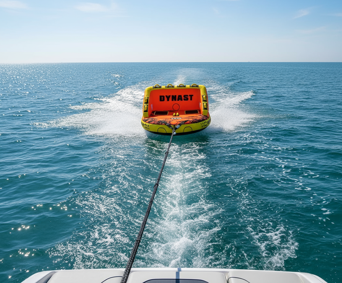 Heavy-Duty Towable Tube for Boating