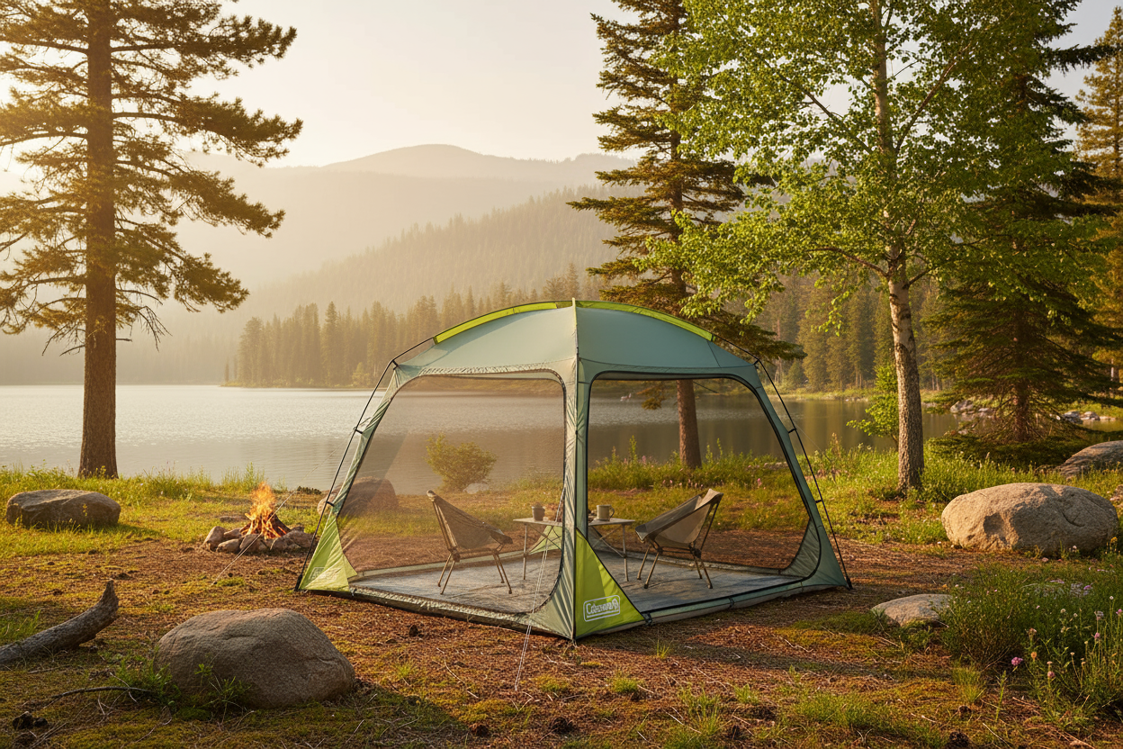 Coleman sky shade screen tent