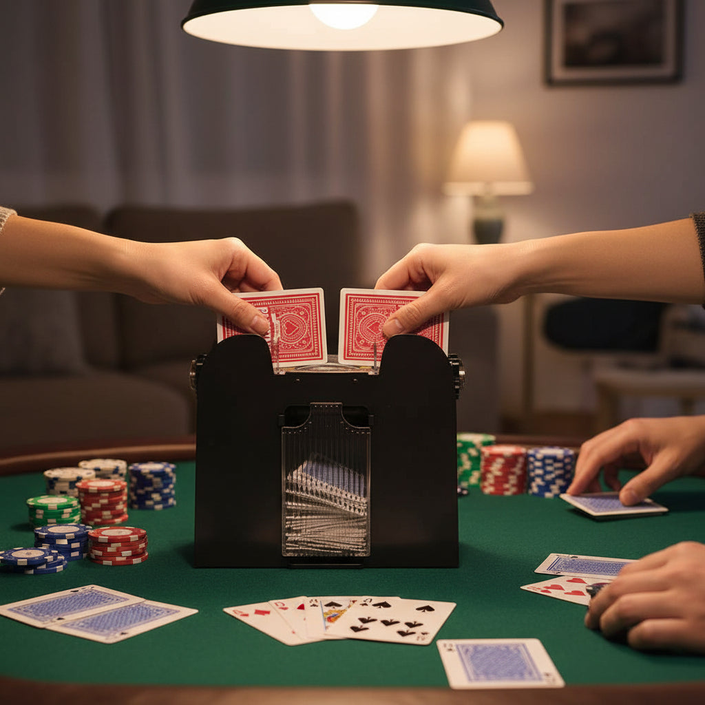 Automatic Card Shuffler, Card Shuffler 6 Deck Automatic, Standard sized Car