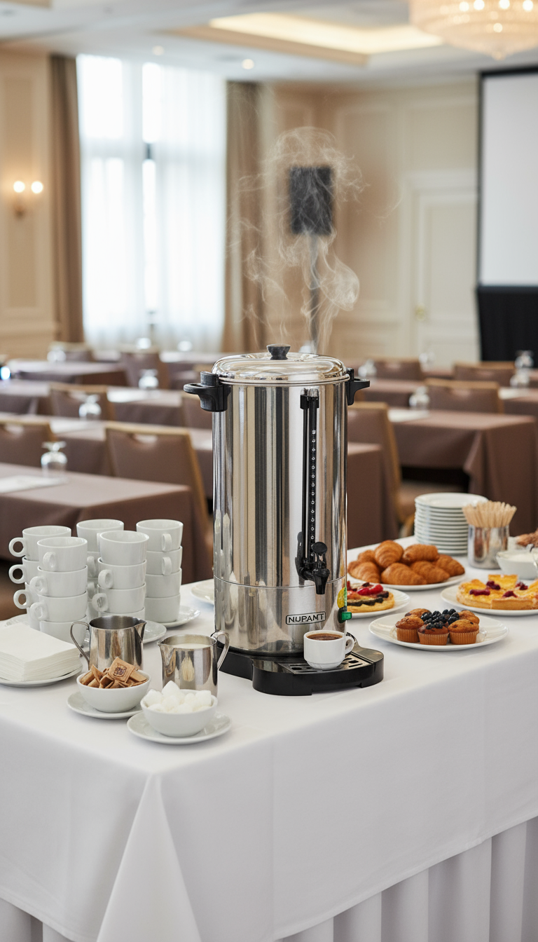 Commercial Coffee Urn 100 Cup/15L Coffee Dispenser