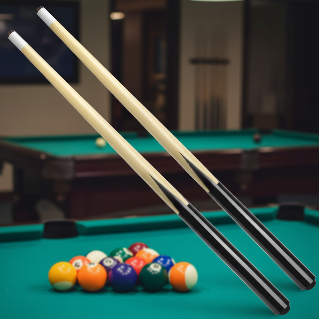 Wooden Billiard House Cue Sticks Shorty Cues Pool Cues for Kids