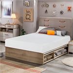 8 Inch Queen Mattress | Gel Memory Foam Mattress | White