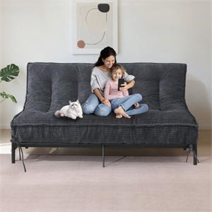 JUIKURY 8" Futon Mattress Full Size, Thick Futons Sofa Couch Bed Sleeper