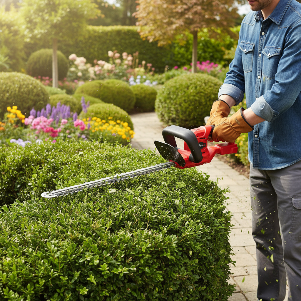 Hedge Trimmer with 18V Battery
