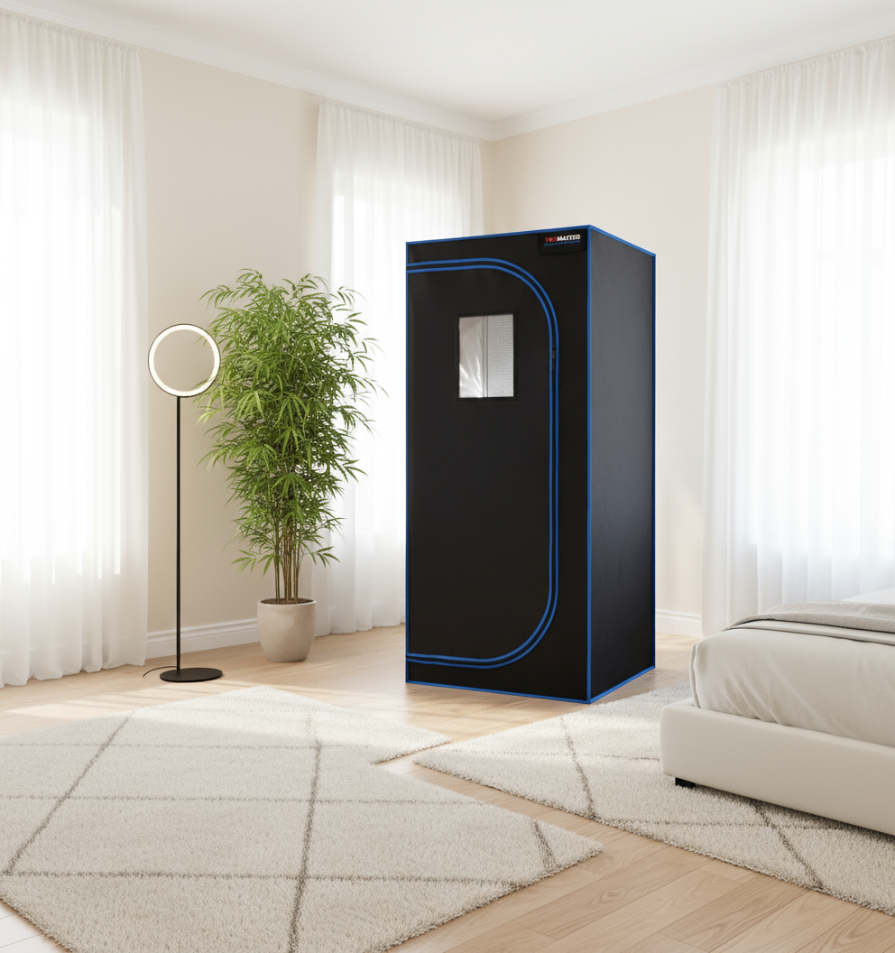 TopMaster Foldable Sauna Infrared, Portable Sauna for Home